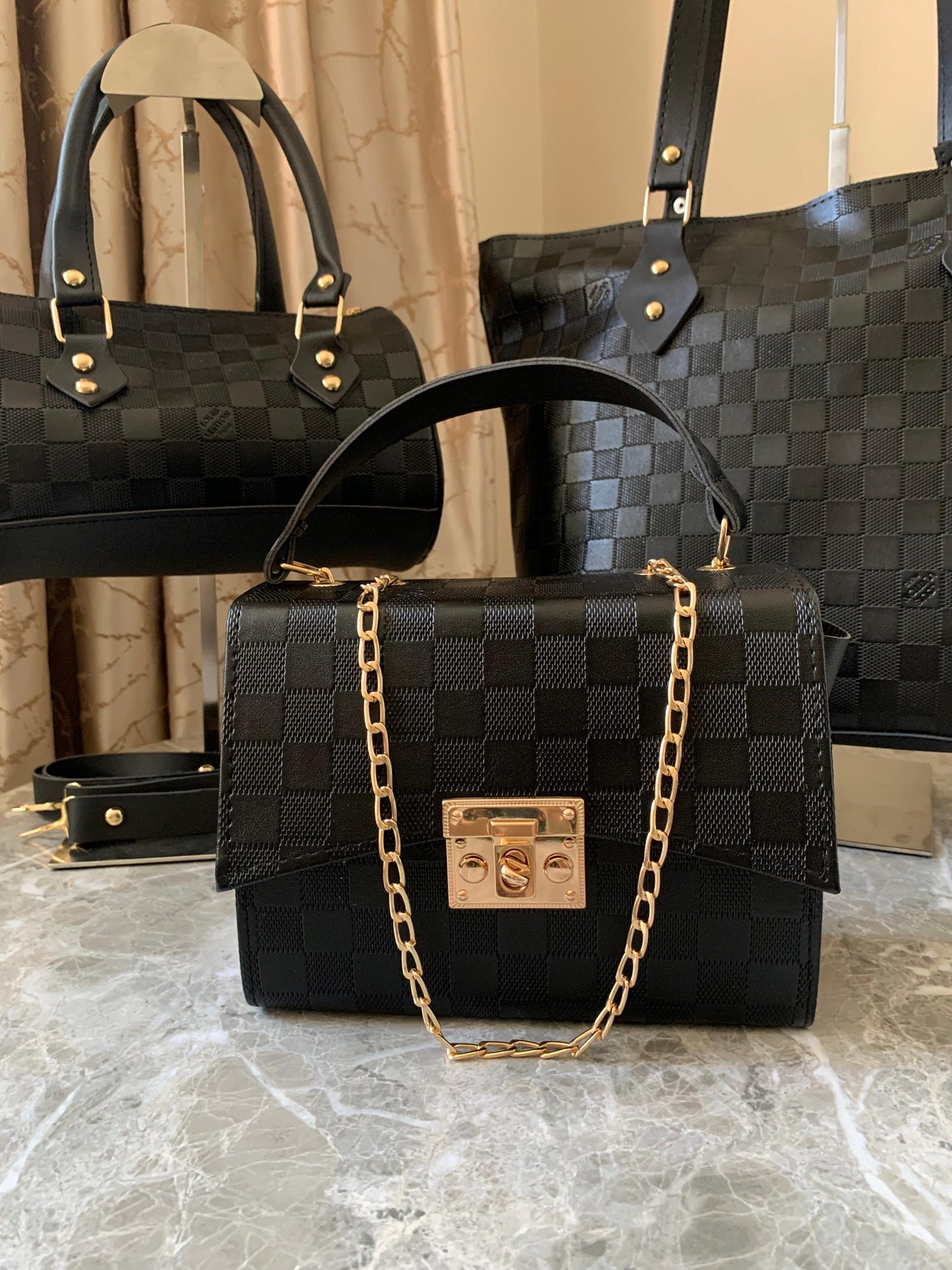 PACK SAC 4 PCS LV COLLECTION 2025 Black